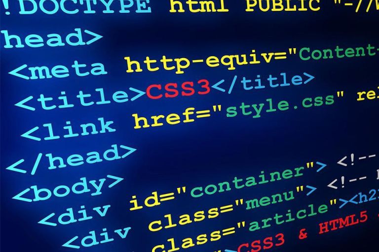 Programmeertalen HTML en CSS leren bij de cursus webdesign bij De Digitale Academie in Deventer.